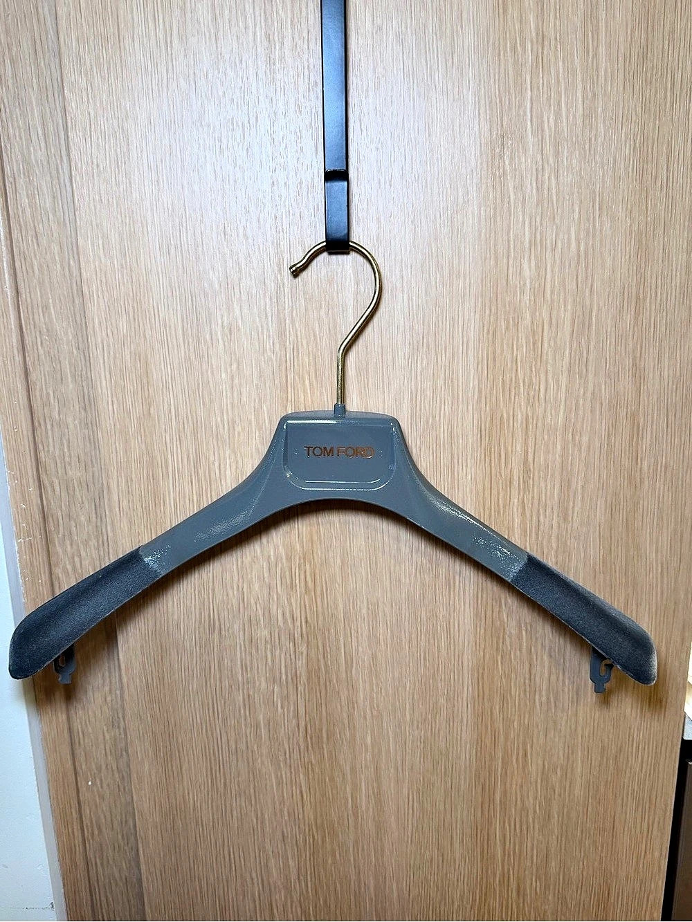 Tom Ford Branded Suit Hanger Gray